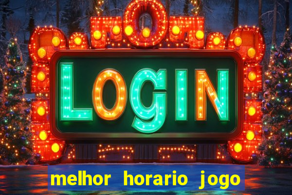 melhor horario jogo fortune rabbit